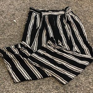 forever 21 flow striped pants